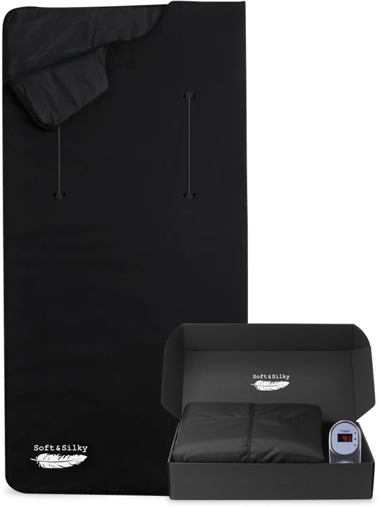Soft & Silky Infrarood deken - Infrarood - Sauna - Paneel - Warmtedeken - Elektrische Deken - Fibromyalgie - Infrarood Verwarmingspaneel - Verwarming - Infraroodlamp - Therapie