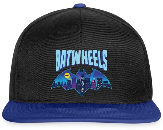 Batwheels Batman-Symbool Met De Skyline Van Gotham