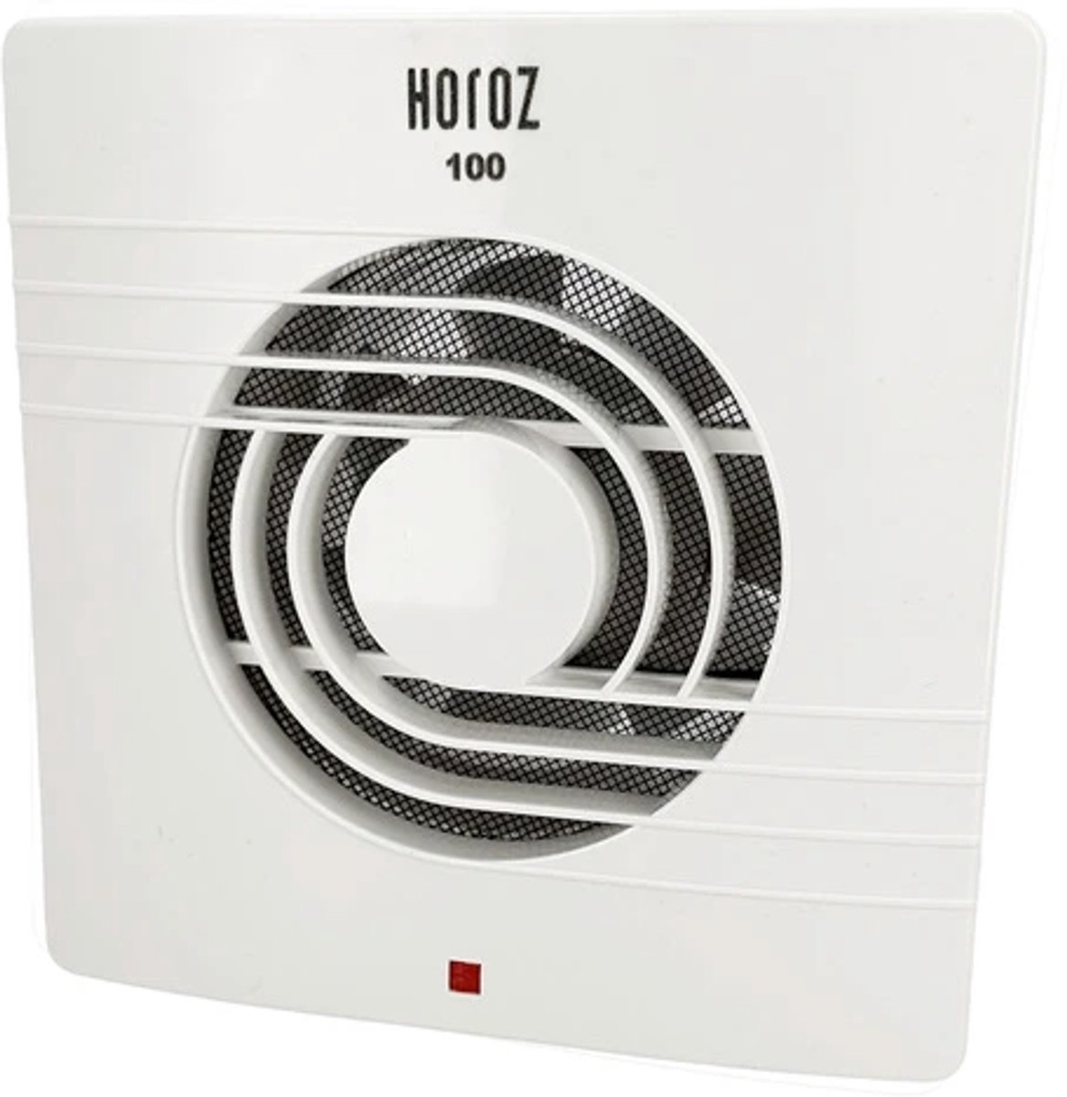 Horoz HELIX 100 Afzuigventilator – Ø100 mm – Badkamer/Toilet – Wit