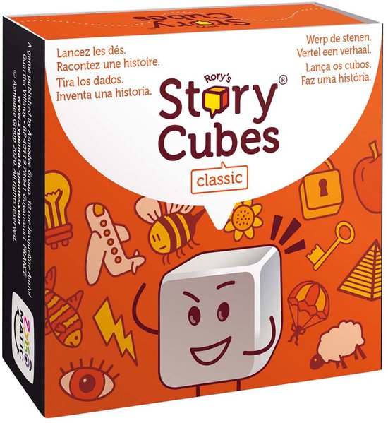 Rory's Story Cubes Classic - Educatief Dobbelspel - Creatief Spel voor Kinderen vanaf 6 Jaar