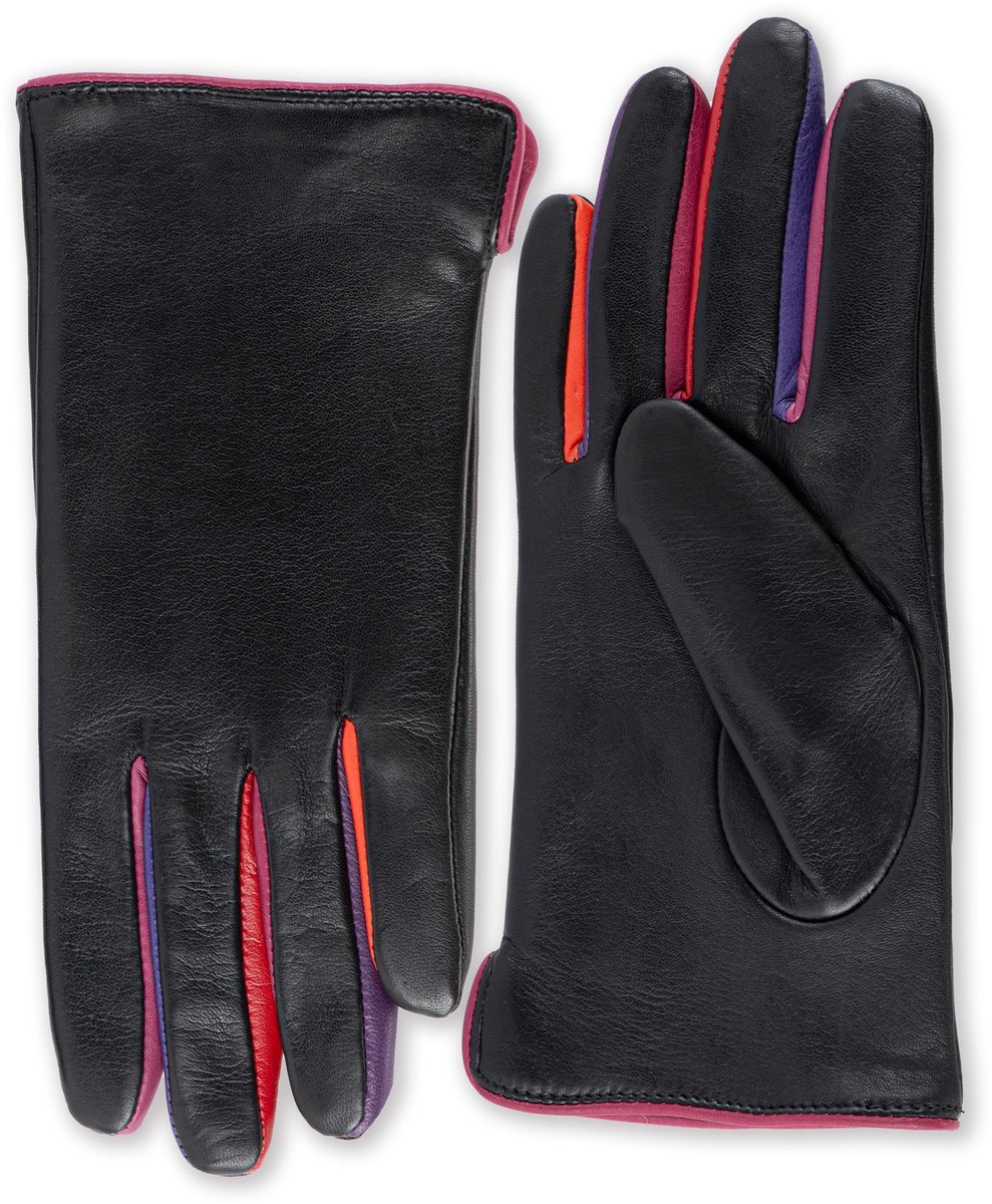Mywalit Handschoenen Leder - Dames - black sangria