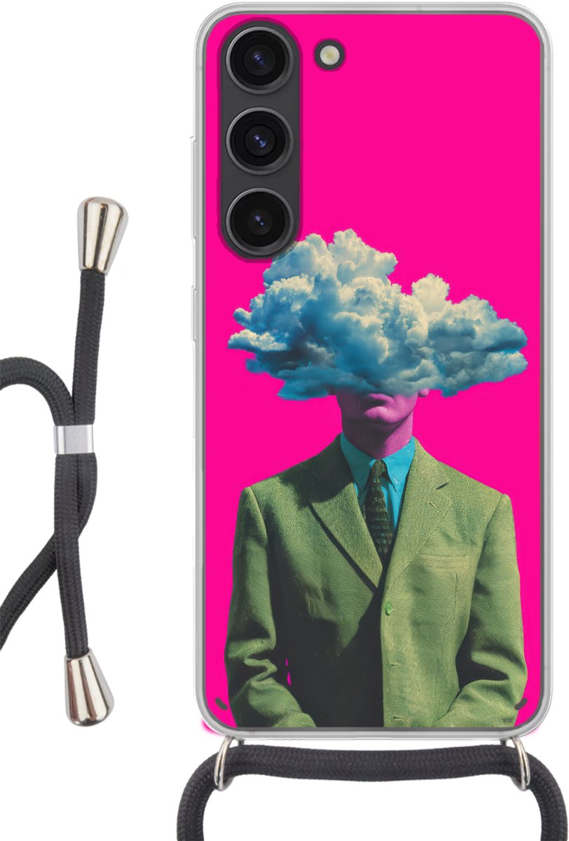 Man - Pak - Wolk - Roze