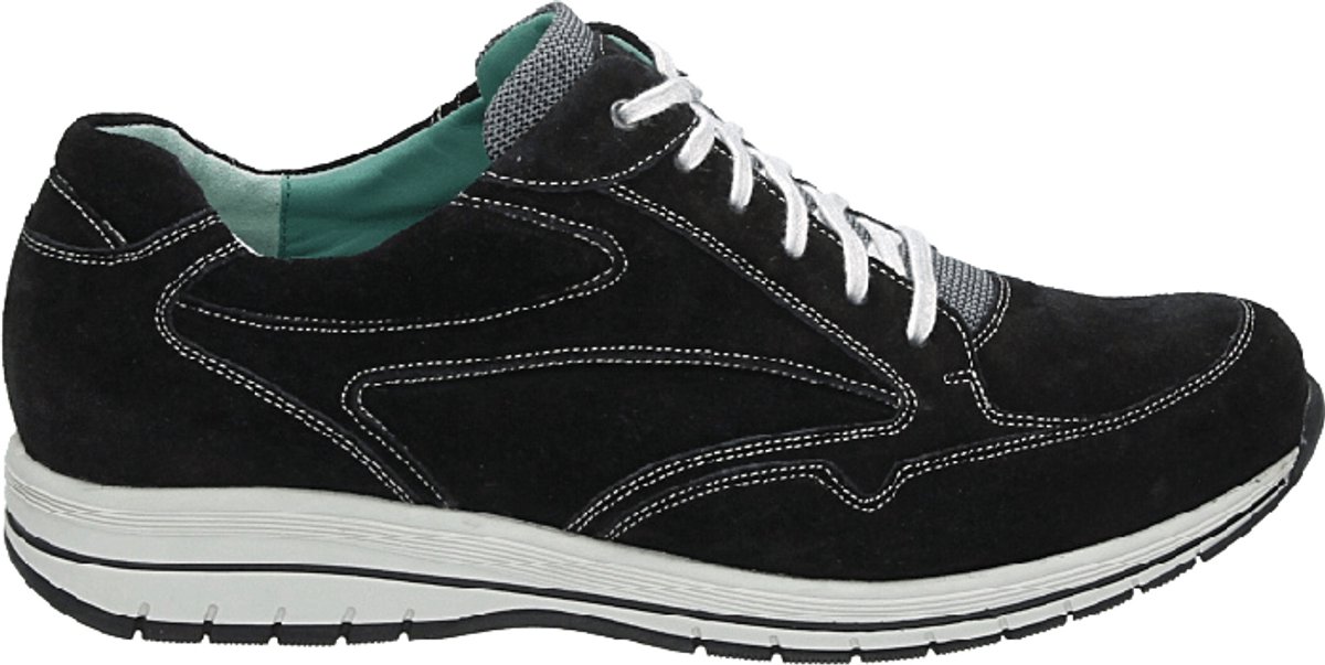 Mephisto Mobils - ILYANA MINK - Dames veterschoenen - Kleur: Zwart - Maat: 39