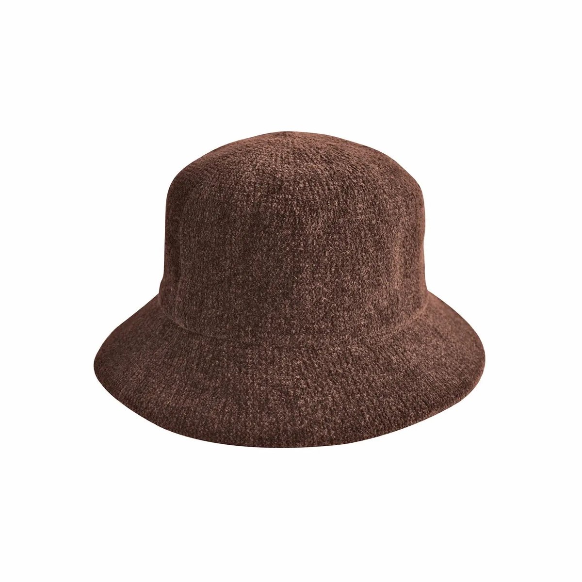 Kelly Bucket Hat Dames 100% Chenille Zachte Stof Intern Trekkoord 360FIVE Everyday - Maat: M-L: 58 cm - Olive