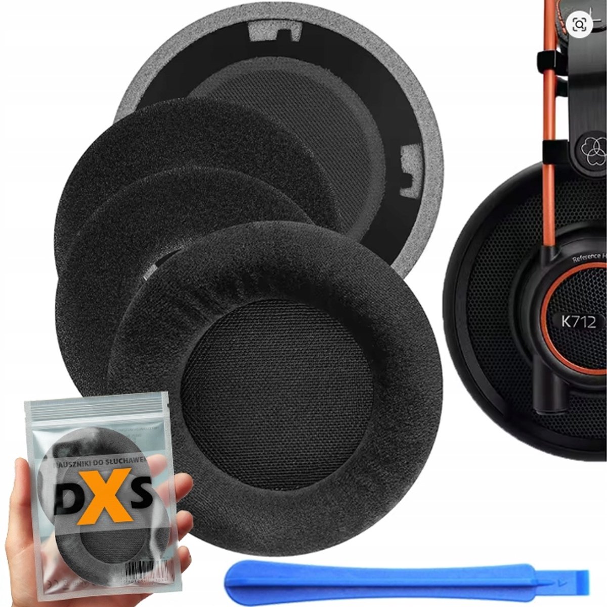 Oorkussens voor AKG K701 K702 Q701 Q702 K601 K612 K712