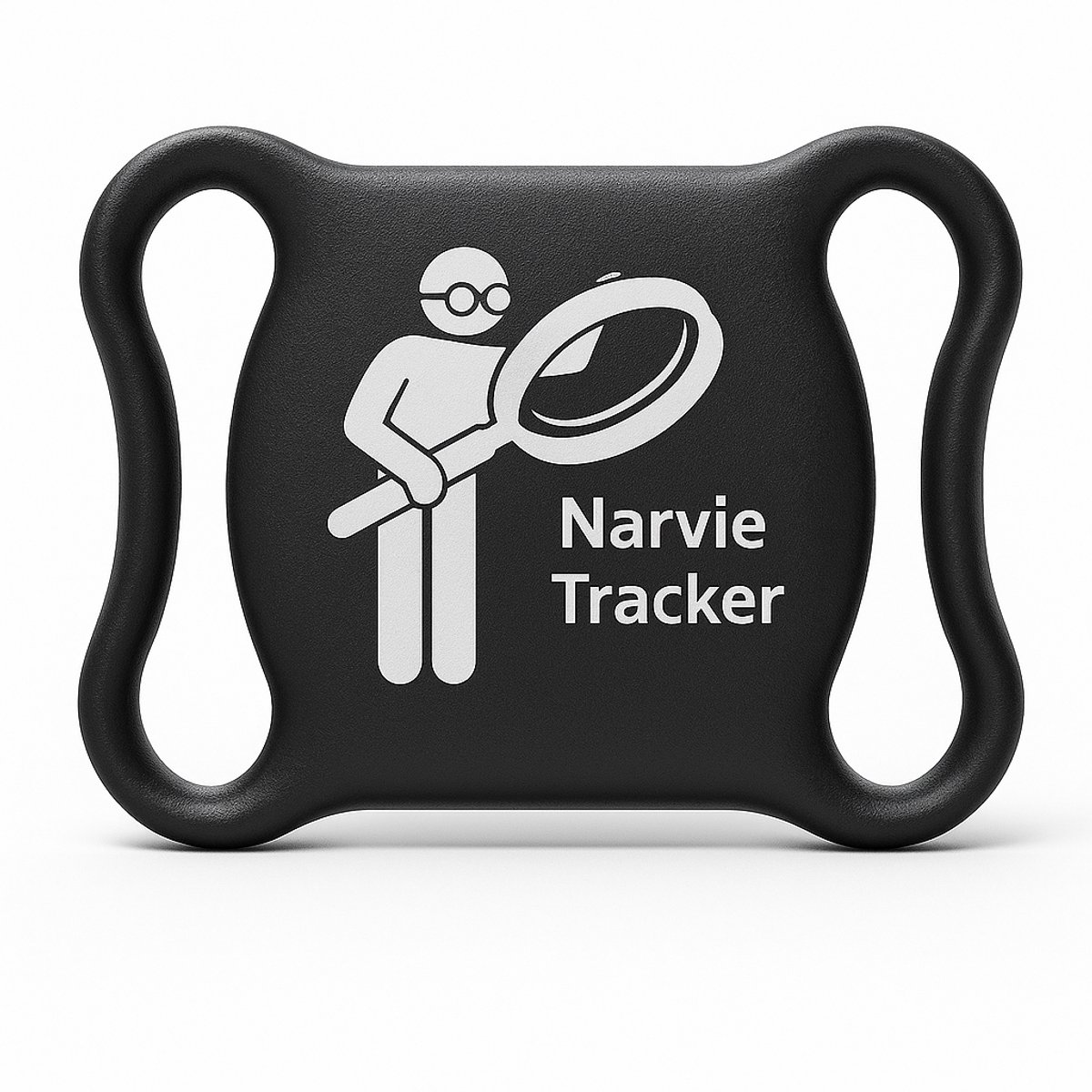 NARVIE - Bluetooth GPS Tracker zonder abonnement - Wereldwijde locatie via app - Geschikt voor Android & iPhone - Sleutels Key Finder - incl. gratis app