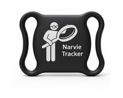 NARVIE - Bluetooth GPS Tracker zonder abonnement - Wereldwijde locatie via app - Geschikt voor Android & iPhone - Sleutels Key Finder - incl. gratis app