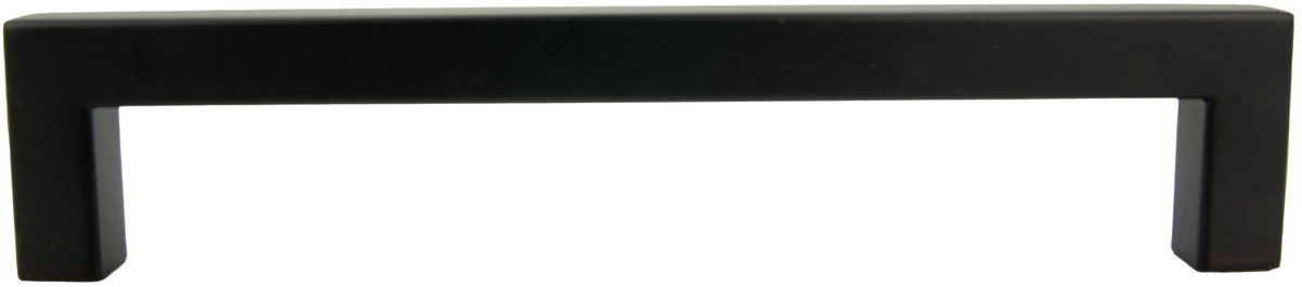 B&B Classic – Meubelgreep – Mat Zwart – 160 mm – RVS