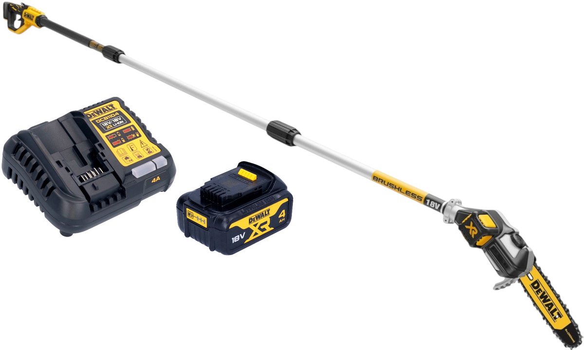 DeWalt DCMPS 567 M1 accu 18 V borstelloos + 1x accu 4.0 Ah + lader