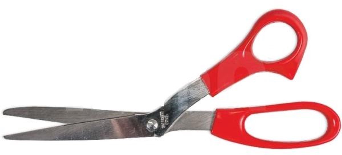 Kantoorschaar 200mm - Roestvrij Staal, Ergonomisch