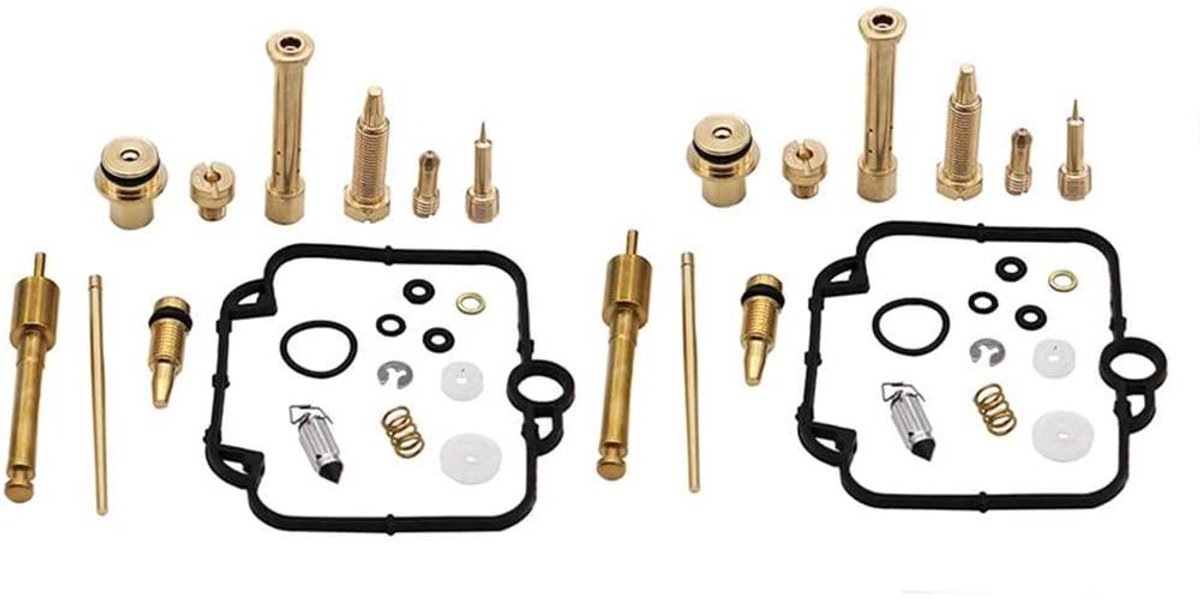 CSGoods - Carburateur Carb Revisie Kit 2-Pack voor Motorfiets SUKZUI 1989-2000 - GS500 GS500E - Onderdelen Auto-onderhoud