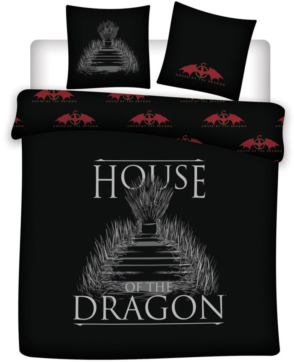 House of the Dragon Dekbedovertrek 240 x 220 cm Polyester