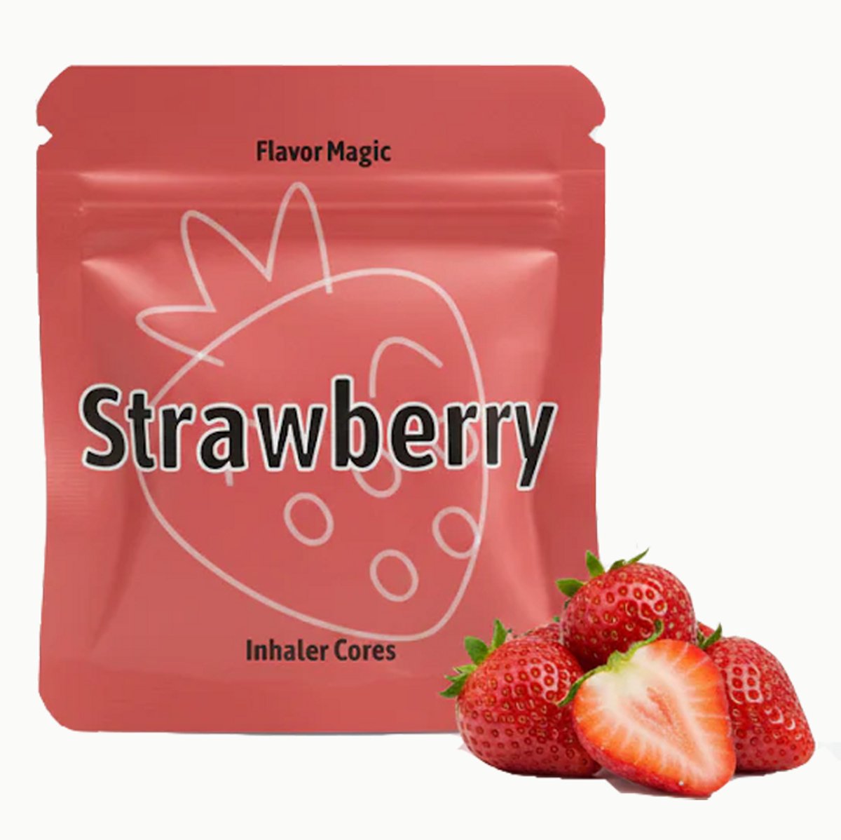 La Vida Luxe Airvaper Breeze smaakpods ( spice sticks ) - Strawberry ( Aardbei ) - Airvaper Breeze Navullingen - 1 zakje met 3 Stuks - Natuurlijk & Verfrissend - Goed voor ca. 2 weken