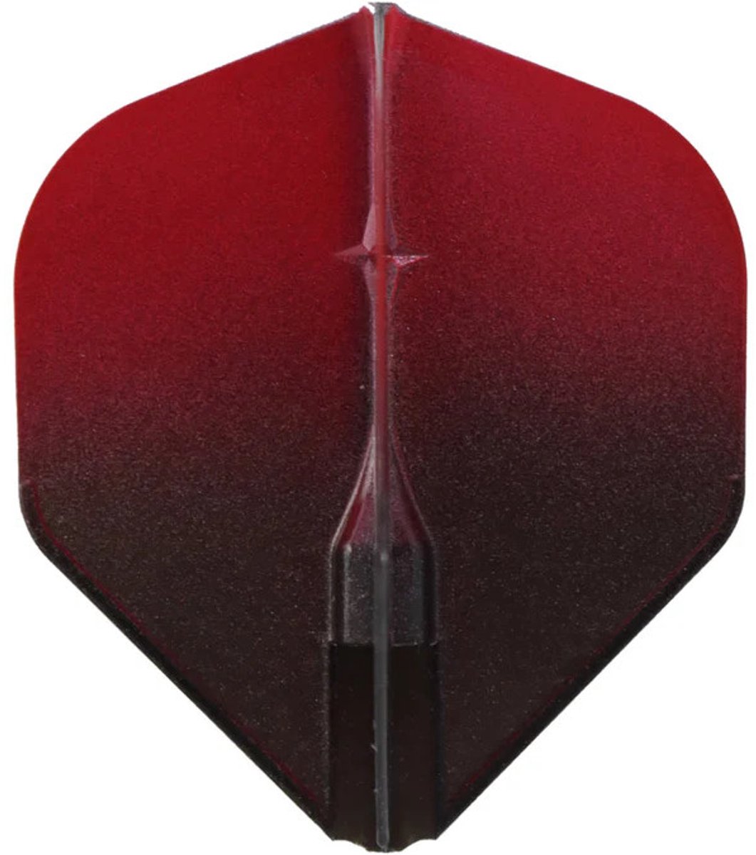 L-Style EZ L1 Standard 2-Tone Black Red - Dart Flights