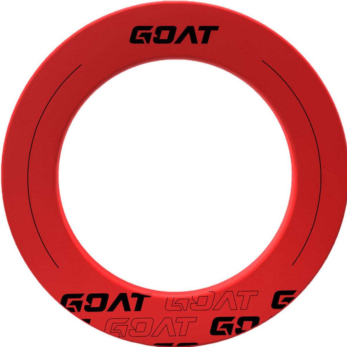 GOAT - Defender 5 Dart Surround Rood 1 Stuk - Officiële Dartbord Grootte