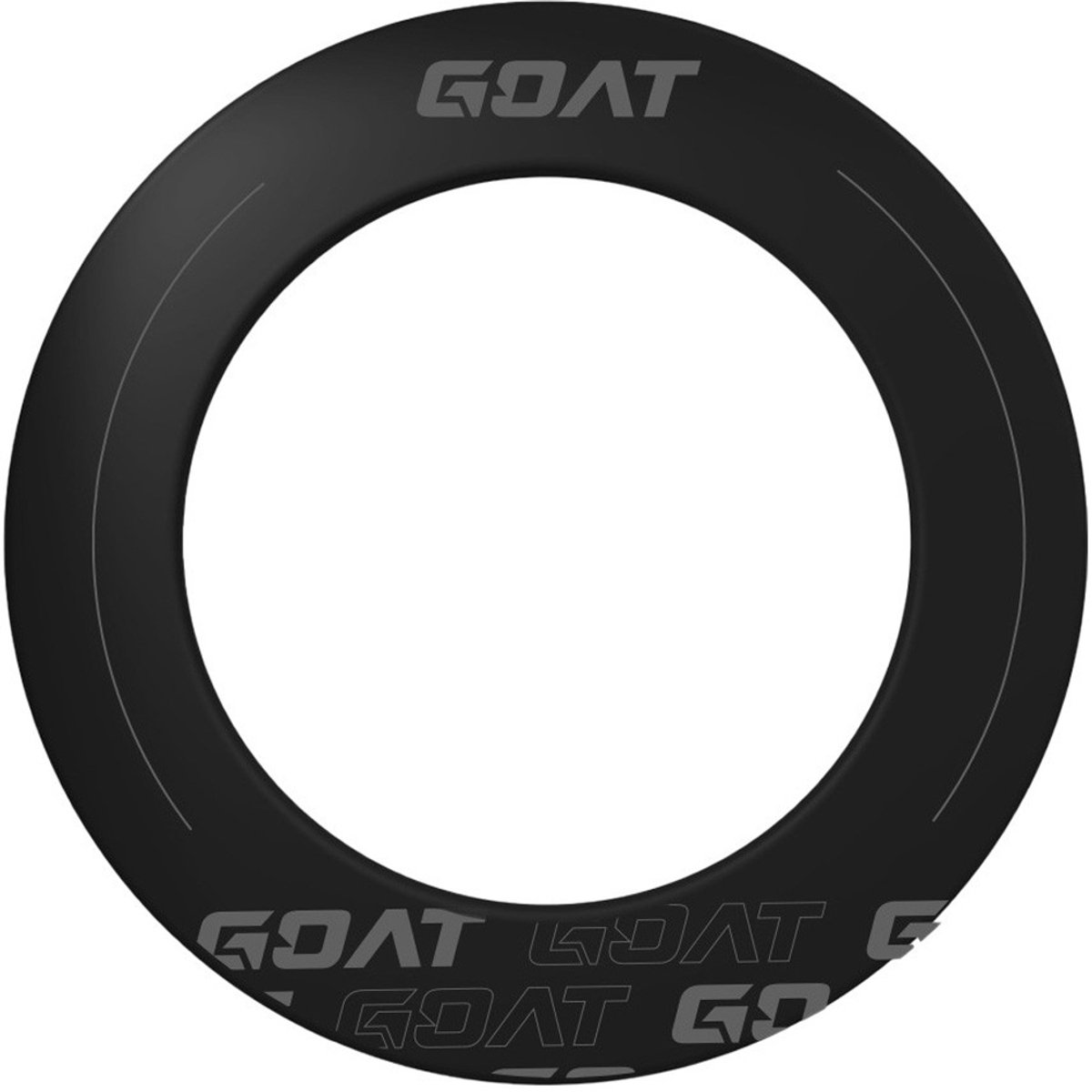 GOAT - Defender 5 Dart Surround Zwart 1 Stuk - Officiële Dartbord Grootte