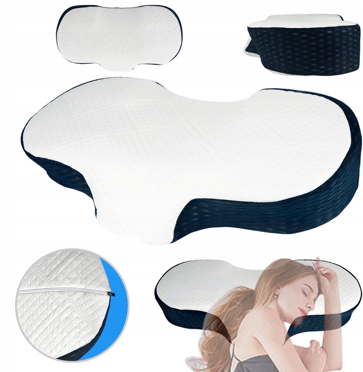 Ergonomische Neksteun Kussen - Orthopedisch Slaapkussen