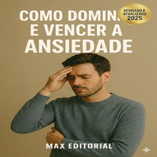 Como Dominar e Vencer a Ansiedade - cover