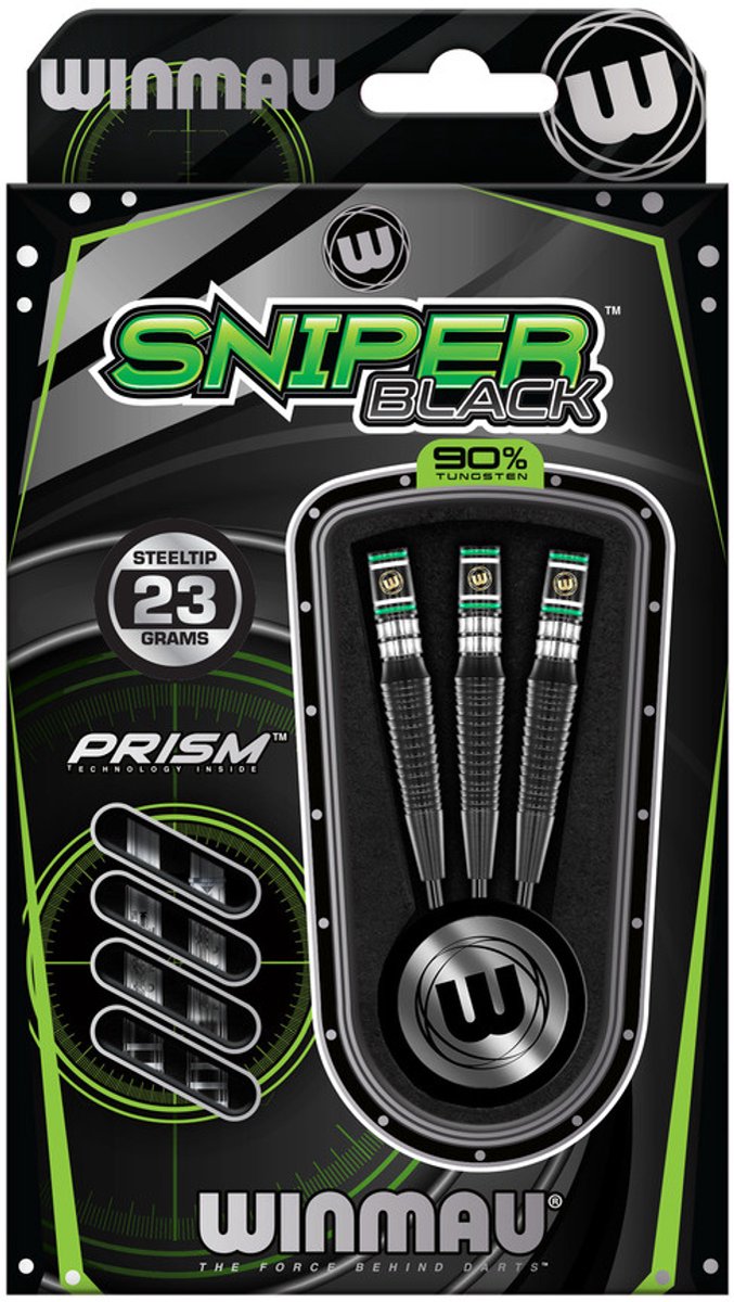 Winmau Sniper Black V2 90% - Dartpijlen van Winmau — afbeelding 3