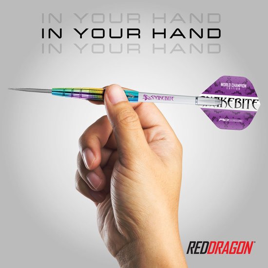 Red Dragon Peter Wright Snakebite Champion Series 90% Dartshopper Exclusives - Dartpijlen van Red Dragon — afbeelding 2