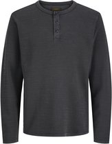 JACK & JONES - JPRBLUAARON LS HENLEY TEE Heren T-shirt