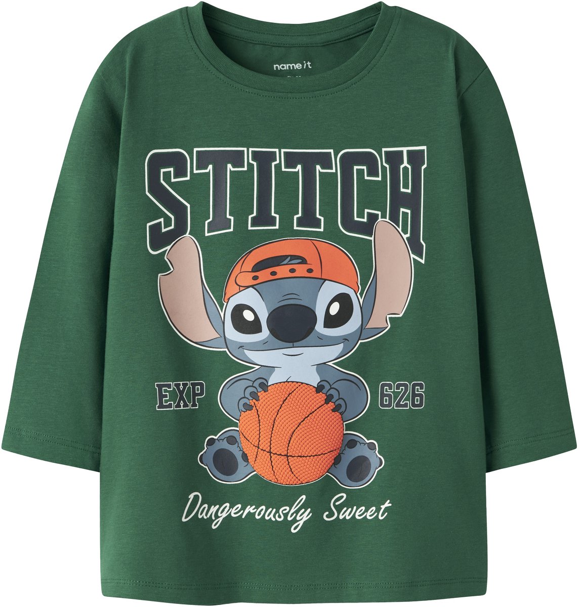 NAME IT - NMMAMDRES STITCH LS NREG TOP WDI - Jongens - Lange mouwen shirts