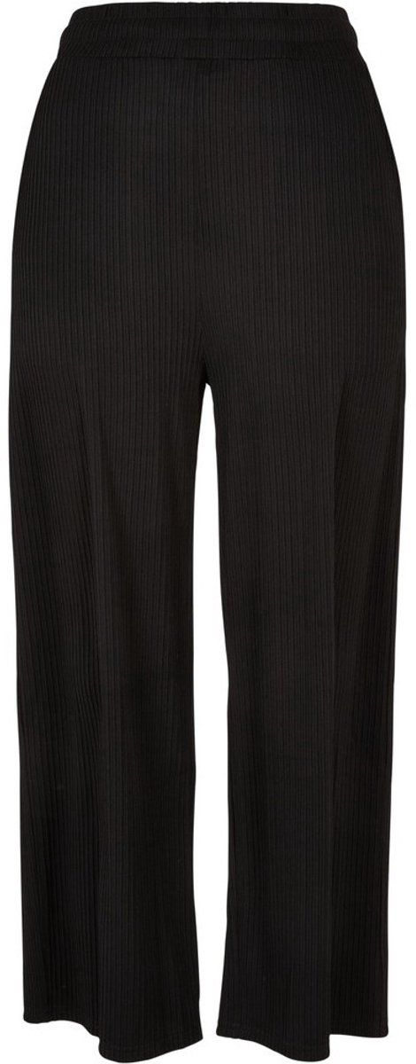 Urban Classics Straight Leg Rib Interlock Culotte XXL Zwart