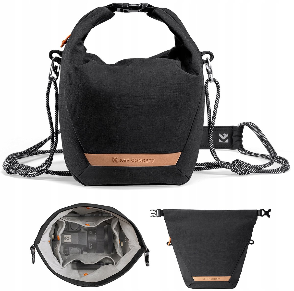 K&F 5L Sling Camera Tas - Waterdicht & Modieus