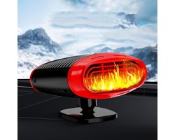 Mini 12V autoverwarmingsventilator, elektrische auto-heteluchtventilator voor voertuigen, snelle verwarming, ontdooiing, sneeuwruimen
