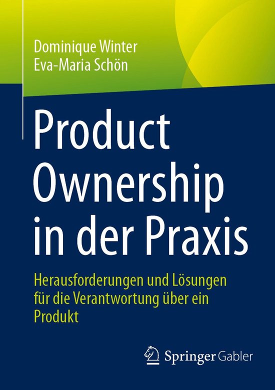 Business and Economics (German Language) - Product Ownership ... - cover