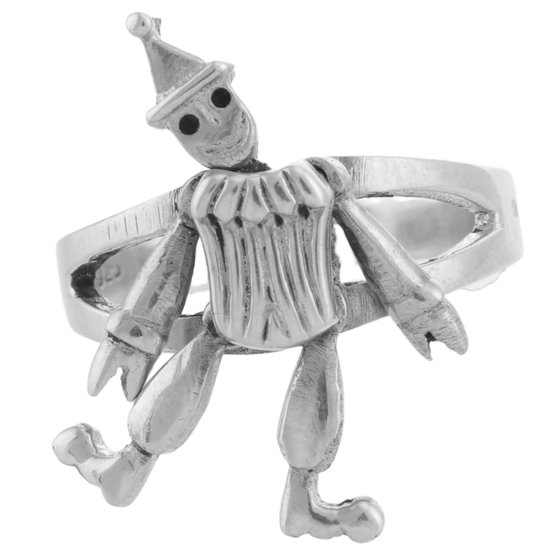 Bibelot Parapluie Vintage En Argent Sterling 925 - Motif Ouvert Brillant - Rétro (1935-1950)