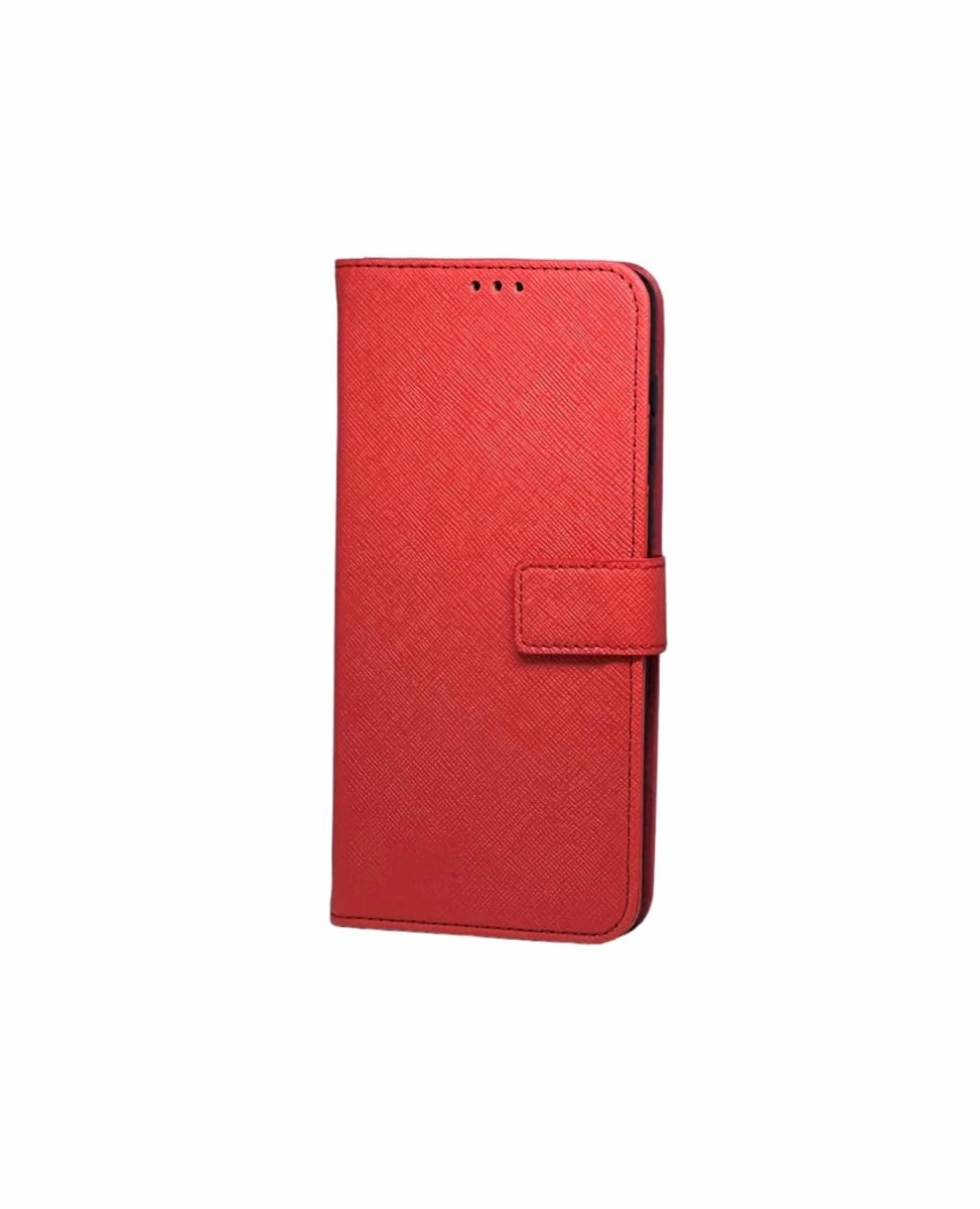 PU Wallet Premium for Galaxy A35 Lipstick Red NEW
