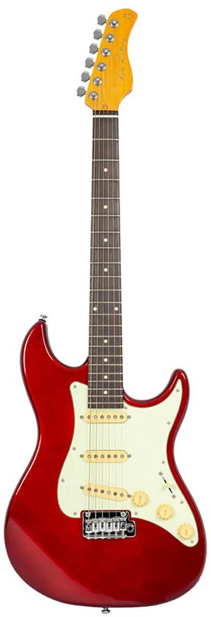 elektrische gitaar - S3+/CAR - S-style apple red