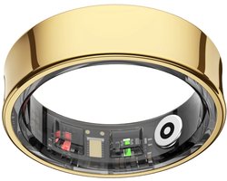 NOLATR Smart Ring LUX – Stappenteller & Hartslagmeter – Goud – Maat 13