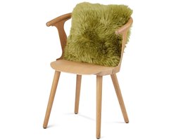 Sheepskin House - Schapenvacht Kussen - Langharig - Nieuw-Zeeland - 40x40 cm
