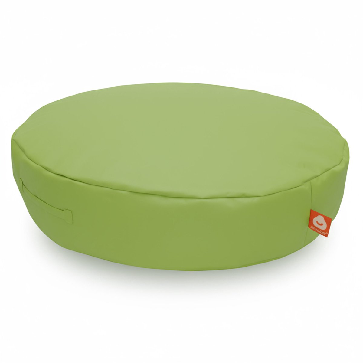 Whoober ronde zitzak Ibiza L outdoor limoen groen - Wasbaar - Voor binnen en buiten