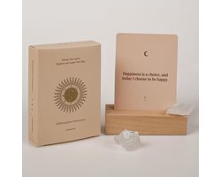 Affirmatiekaarten met Bergkristal – 54 Kaarten – Positieve Energie, Reflectie & Zelfontwikkeling – I