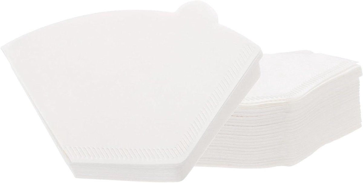 Ronte - Conische Koffiefilters Maat 101 van Natuurhoutvezelpapier - 200 Stuks - Geschikt voor Koffiefilters & Koffiezetapparaten
