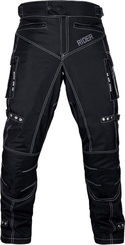 Motorbroek voor heren Dual Sport Motocross Motorbroek Rijden Overbroek Enduro Adventure Touring Waterproof CE Armored All-Weather - (Waist 34''- 36'' Length 32'') - Motorcycle Pants Riding Overpants Enduro Waterproof CE Armored All-Weather