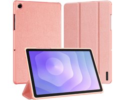 Dux Ducis Domo Bookcase geschikt voor Samsung Galaxy Tab A11 Plus - Roze