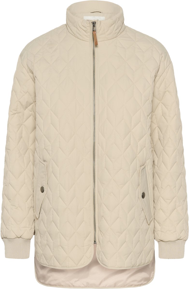 Kaffe KAleila Quilt Jacket Dames Jas - Feather Gray