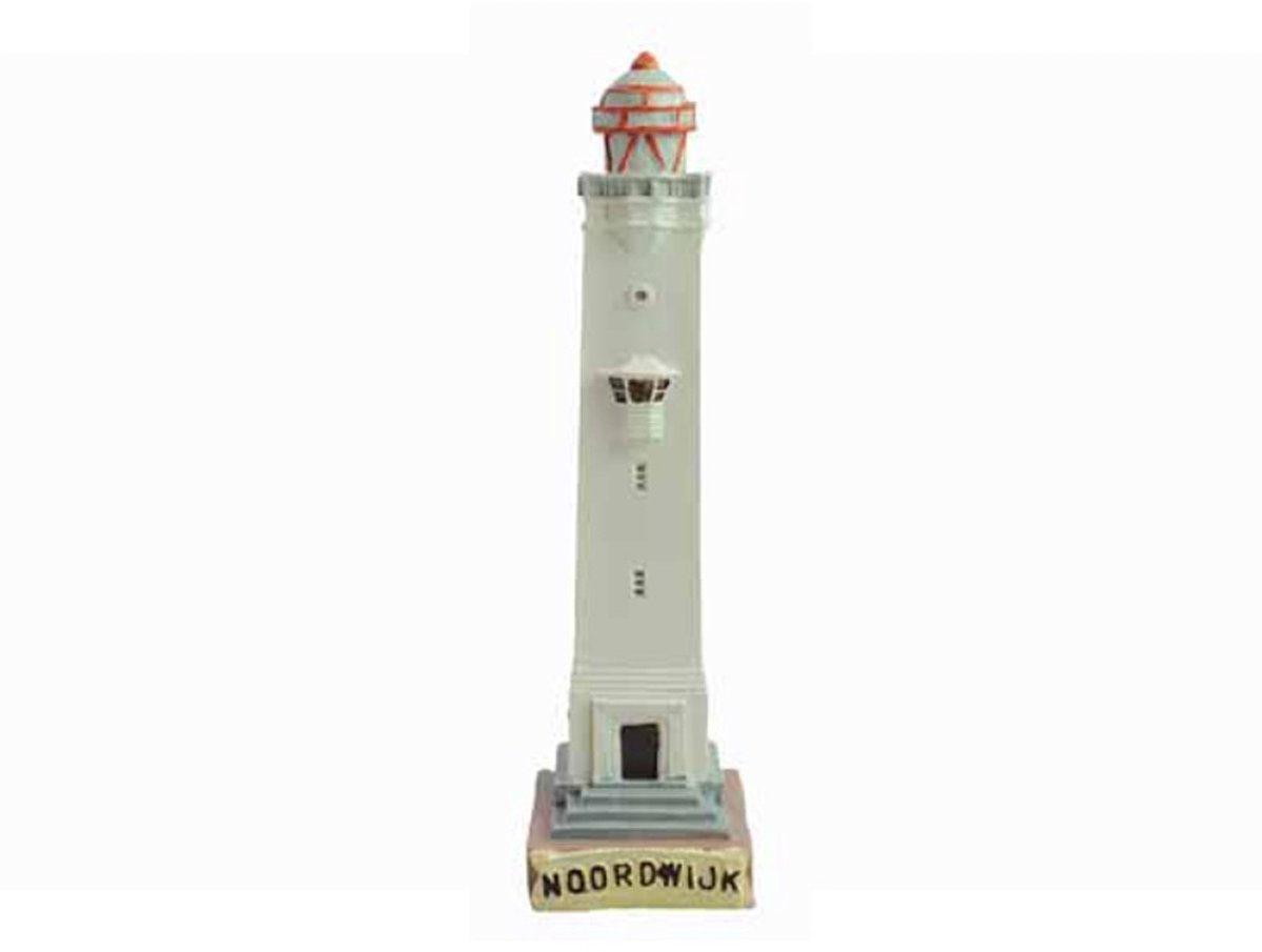 Miniatuur vuurtoren - Noordwijk 13 cm