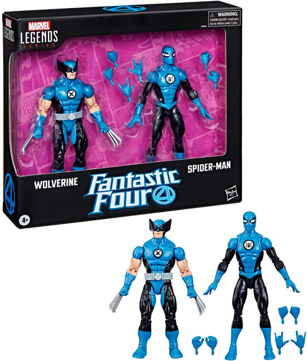 Hasbro Fantastic Four Marvel Legends Action Figure 2-Pack