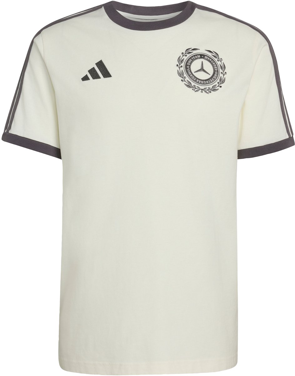 Adidas Performance Mercedes Amg Petronas Formula 1 Team Arrows Icon T-Shirt Mannen Heren Wit