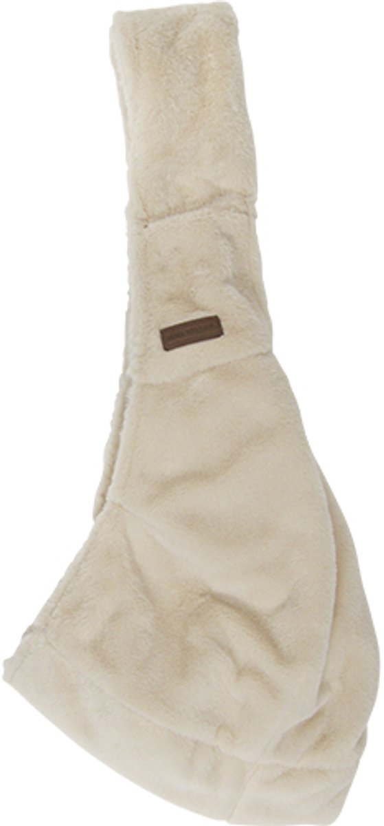 Animal Boulevard Champs-Elysees Hondenslingbag – Honden Draagtas – Super zacht Imitatiebont – Veiligheidshaakje – Kleur: Beige – 86x12x38 cm