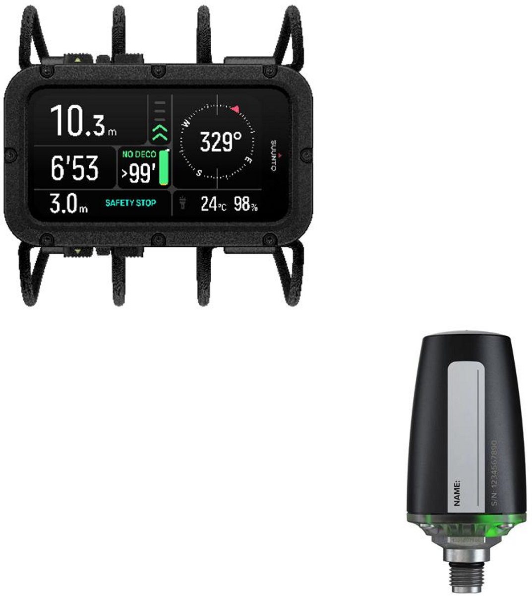Suunto Nautic - Bungee Strap & POD