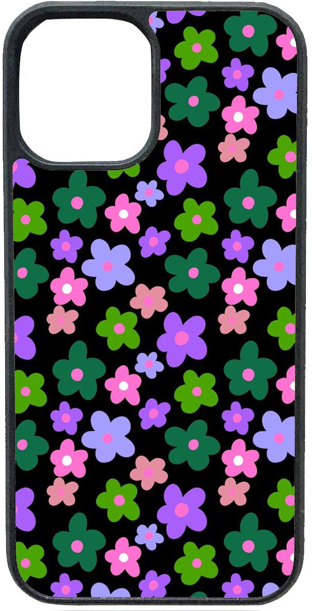 Telefoonhoesje - RETRO FLOWERS - Iphone 15