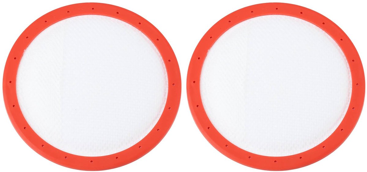 2 onderdelen Wasbaar Pre-Motor Filter 130mm Diameter Stofzuiger vervanging Geschikt voor Goblin GCV303B GCV304B