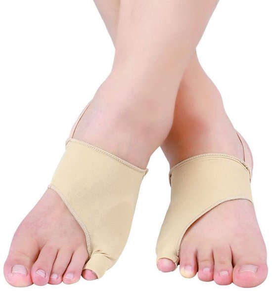 Lot De 2 Orthèses Souples En Silicone Pour Hallux Valgus - Correcteur D'Orteils