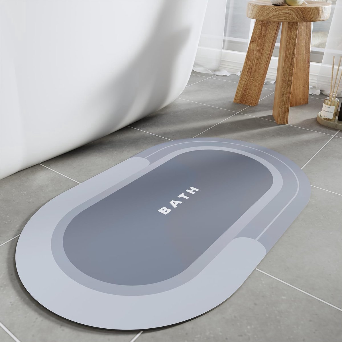 Stunq® Innovatieve Sneldrogende Badmat met Antislip Functie voor Optimale Veiligheid en Comfort
